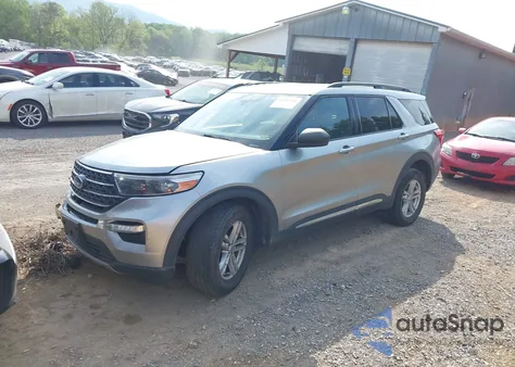 2020 Ford Explorer Xlt z USA, uszkodzony, nr VIN 1FMSK8DH6LGB27036